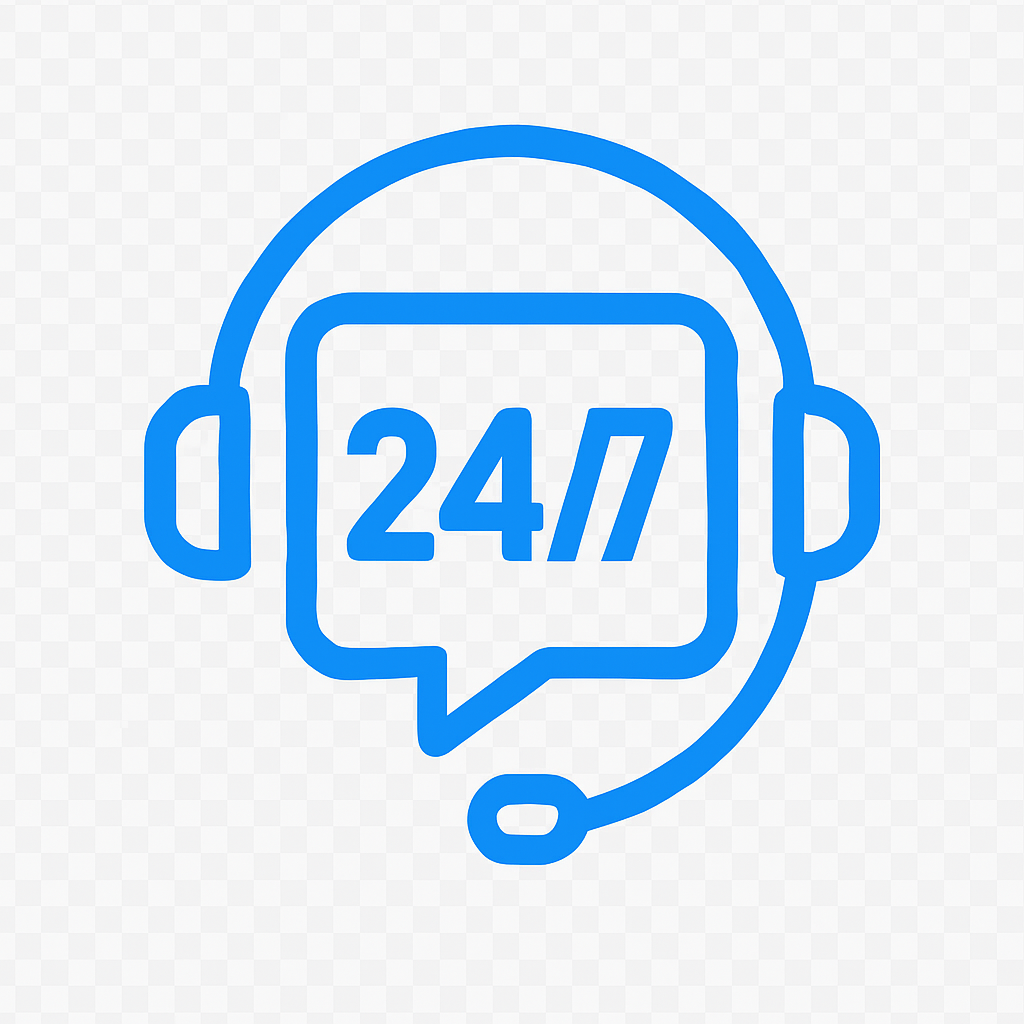 24/7 Поддержка